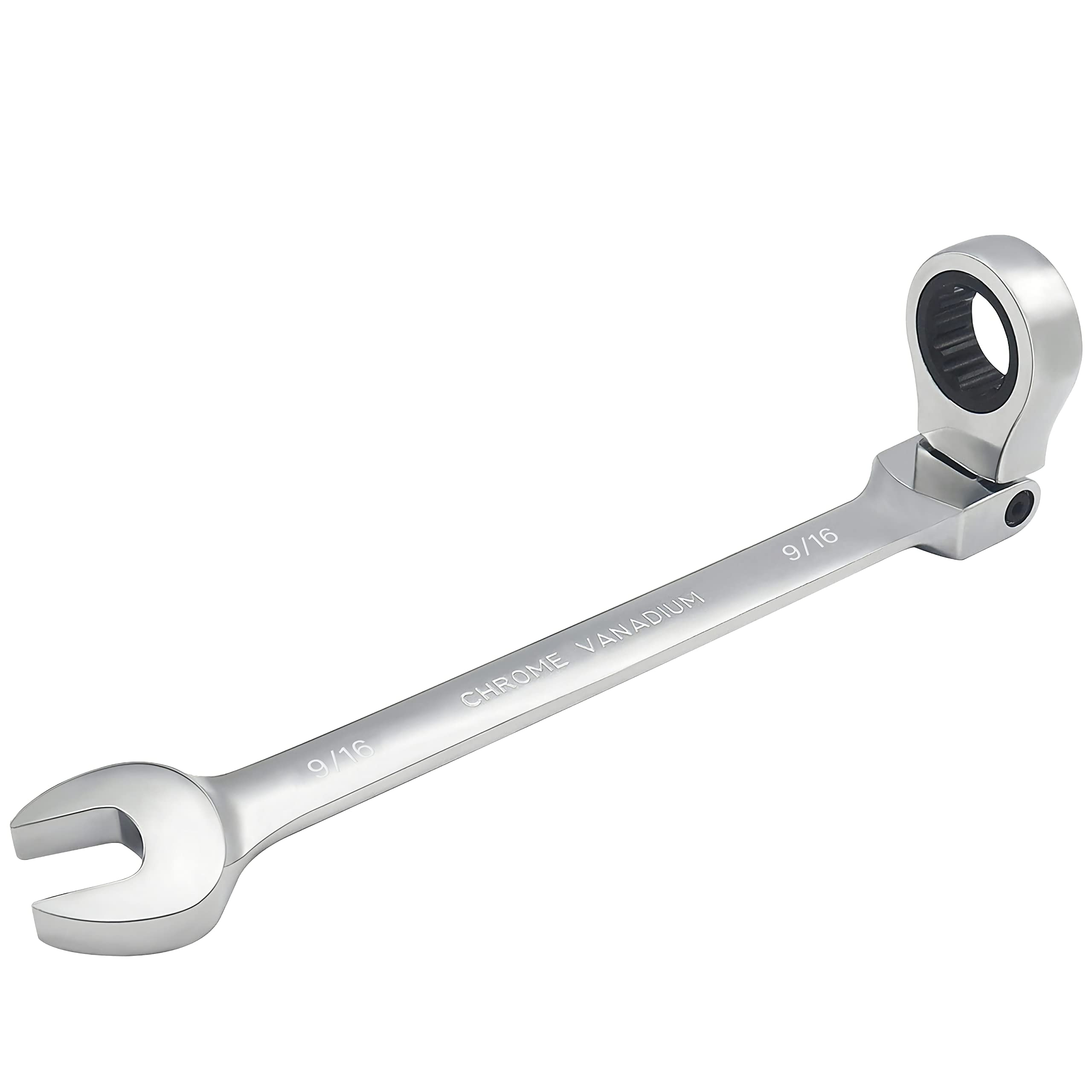 FOCMKEAS 9/16 Inch Flex-Head Ratcheting Combination