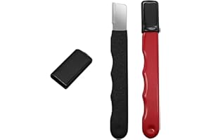 MYLEUS 2pcs Garden Tool Sharpener,Universal Gardening Tools for Pruner, Hedge, Kitchen Knife,Scissors,Loppers,Axe,Clippers, P