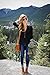 Women's Roll Tab Sleeve Tunic,Perfect Long for Leggings Shirt Cute Versatile Top(Black,XL)