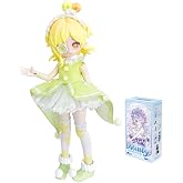 CALEMBOU BJD Blind Box, Ocean Gemstone Series 18cm Ball Jointed Doll, Cute Dress Up Doll with Joints, Collection Action Figure for Birthday Christmas