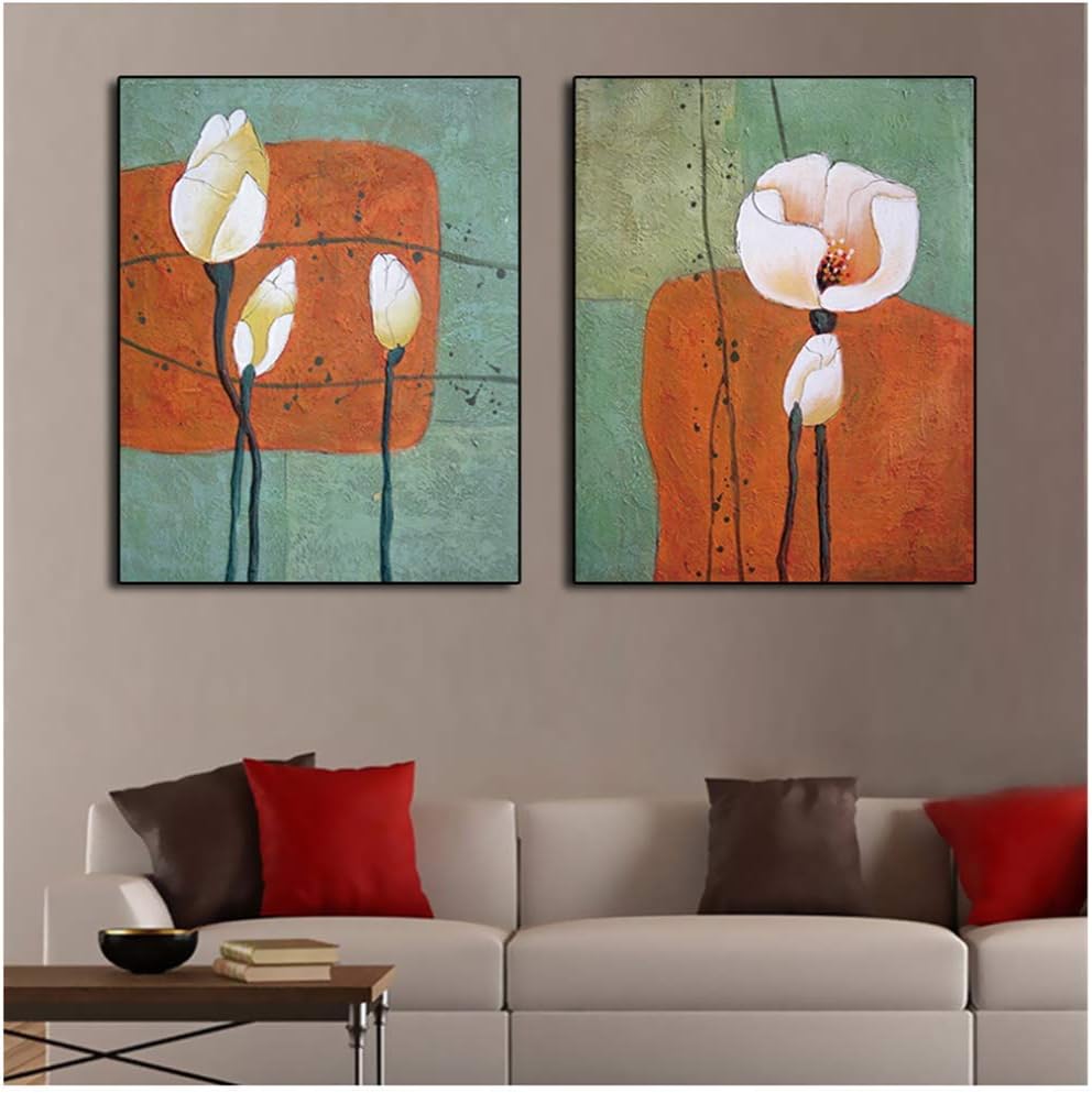 Amazon.com: Vintage Flowers Poster Painting Modern Printed On Wall Art