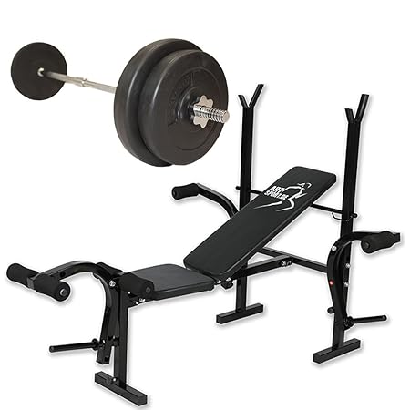 ArtSport Hantelbank & Langhantel Set 2 in 1