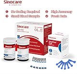 sinocare Blood Glucose Test Strips 50 & Lancing Devices 50 No Code view 4
