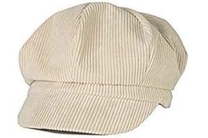 Brcus Women Vintage Newsboy Cabbie Peaked Beret Cap Warm Baker Boy Visor Hat Flat Cap