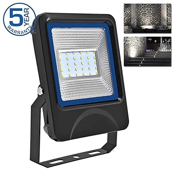 Foco Proyector 30W Foco LED, Actualizar 3030 LED Chip, 5 años de ...