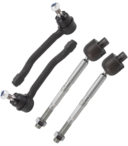 Amazon.com: for Mercedes w124 Tie Rod Inner+Outer Set Front L+R