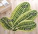 BOBO Leaf-shaped Carpet Soft Carpet Slip Resistant water absorption Floor Mats For Parlor Living Room Bedroom Home Supplies (Size: 40 60 cm / 15.7