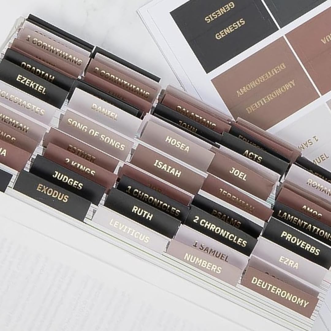 Mua Decorative Bible Tabs for Women (96 Pieces) - Earth Tone Neutral ...