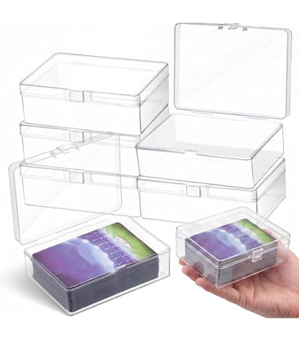 Amazon.com: Ultra Pro Pack of 5 - 100 Count 2 Piece Storage Box