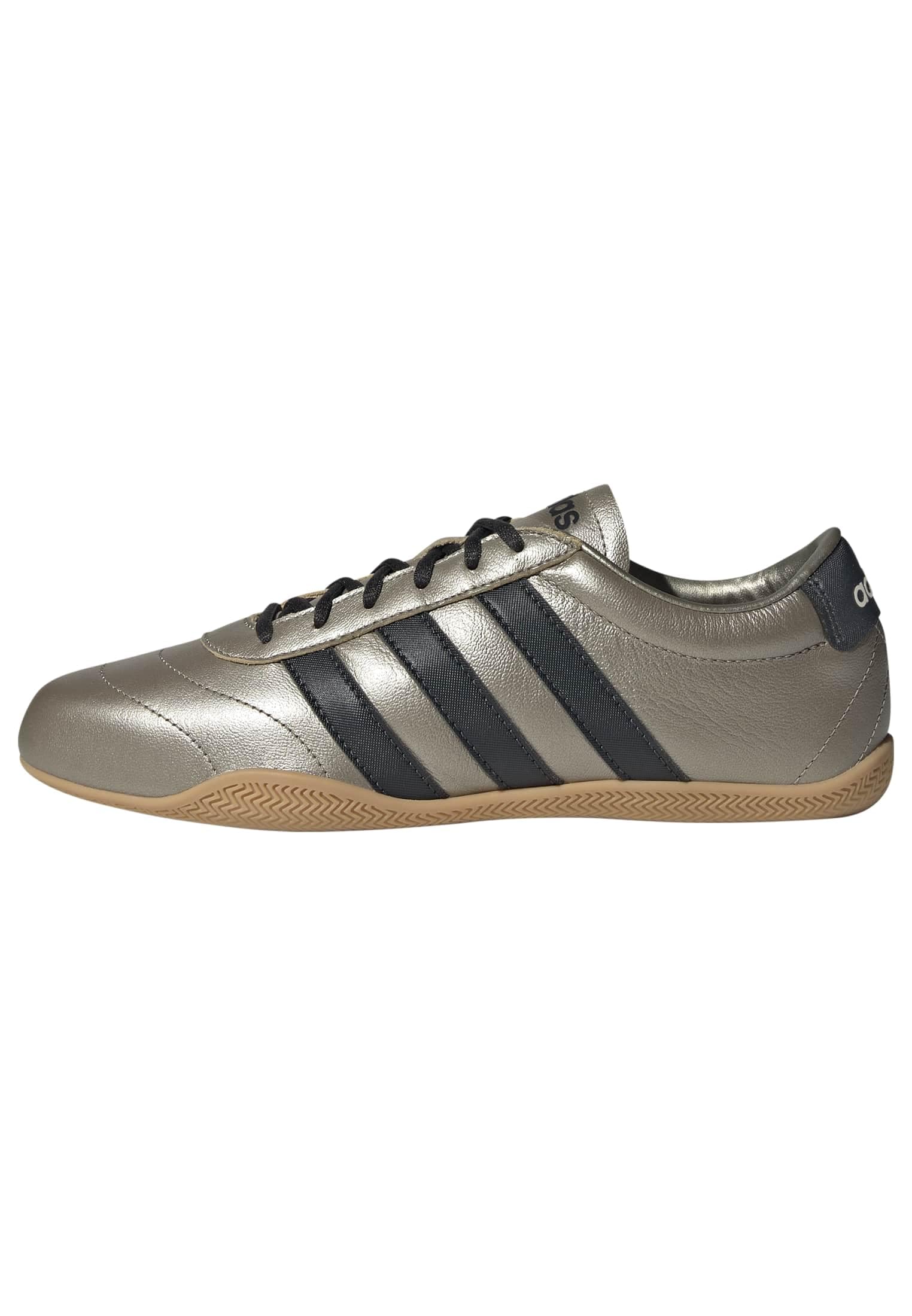 Adidas Women's Grand Court Low Top, Cyber Metallic/Carbon/Gum, 6.5 Image