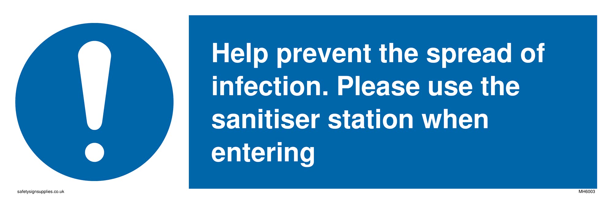 mandatory symbol Sign - 300x100mm - L31