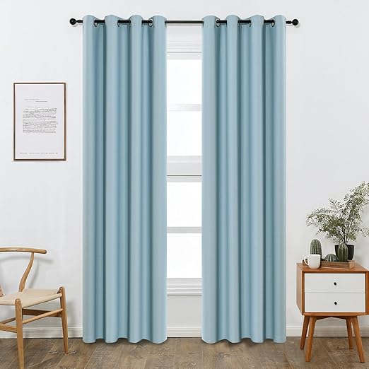 Amazon Com Colokey Blackout Curtain Shade Insulation Curtain For