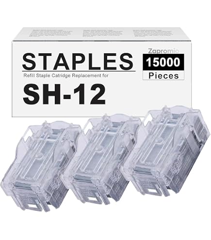 Amazon.com: Kyocera 1903NB0UN0 Model SH-12 Staple Cartridge, 3