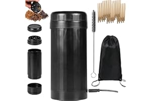 YANZHENGLIP 2in1 Roller Grinder, Portable Swift Roll Cylinder Grinder Machine Pro Roller Electric Grinder and Cone Filler Say Goodbye to Hassle of Rolling (Electric Roller)