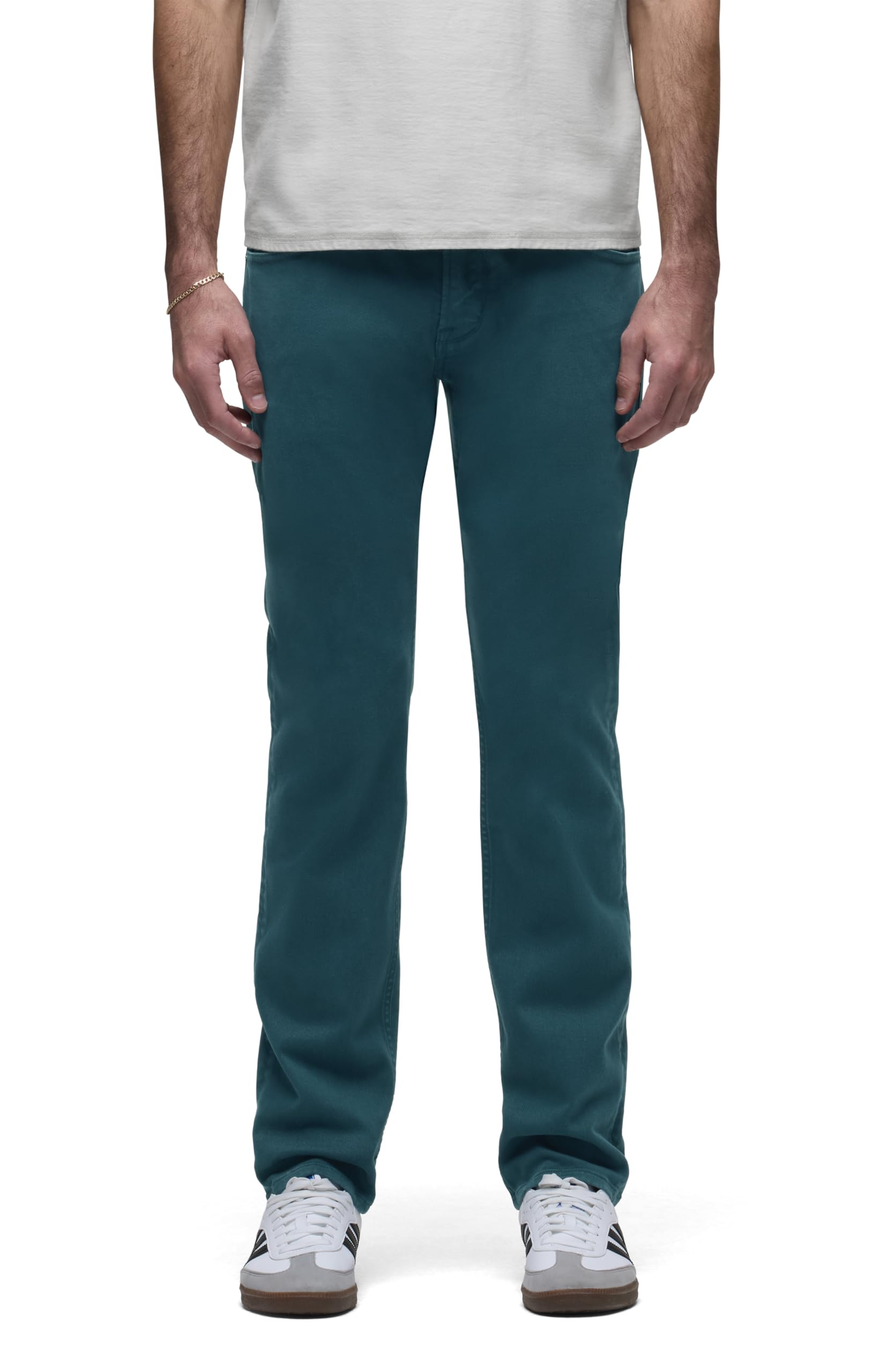 Hudson Men’s Blake Slim Straight Leg Jean, Low Tide, 32W x 34L