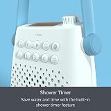 i-box DAB Radio Portable DAB Plus FM Shower Speaker IPX5 Water Resistant USB C view 5