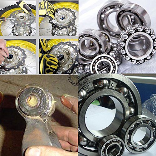 Jecr Bearing Grease - Anti Friction Smooth Glide Bearing Grease - Ideal for auto Bearings, cv Joints, Wheel Bearings, Electric Motors, and Bicycle Applications - 80g Tube by Dr. Chem