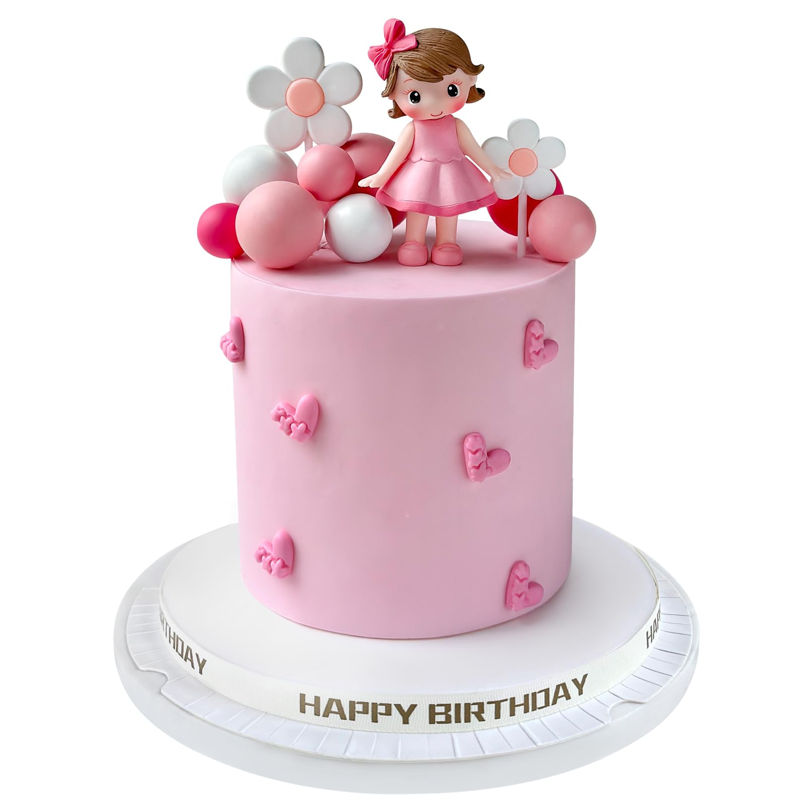 Photo 1 of 11pcs Princess Cake Topper with Balls Cake Decorations for Birthday Party Decorations