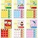 36Pack Valentines Tic Tac Toe Cards Kids Valentines Cards with Envelopes Stickers Classroom Exchange Gift Party Cards Party Game Supplies