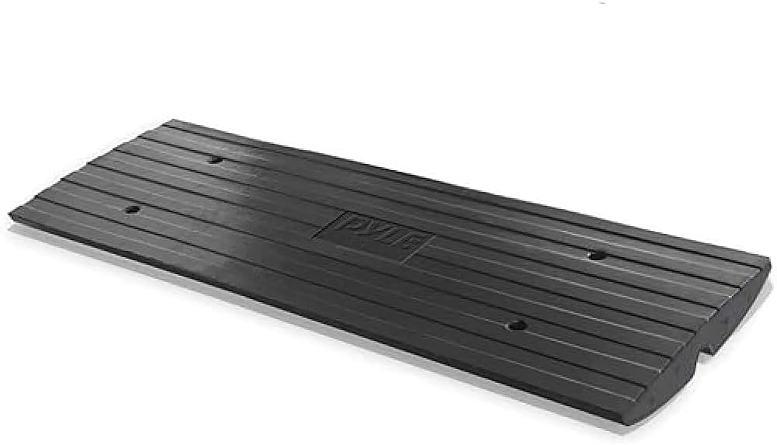 Pyle Car Driveway Curb Ramp - Heavy Duty Rubber