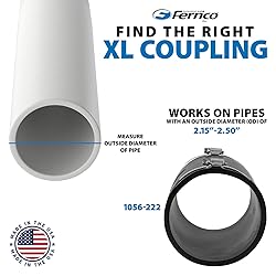 Fernco XL 1056-222 Flexible Pipe Coupling
