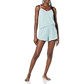 Amazon Essentials Women's Knit Jersey Cami Short Pajama Set