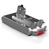 5.0Ah V11 Battery Replacement for Dyson Button Click-in Installation Style | Compatible with Dyson V11/V15/SV15/SV16/SV22/Extra/Absolute/Animal/Torque/Drive/Outsize/970425-01 Vacuum, Non-OEM