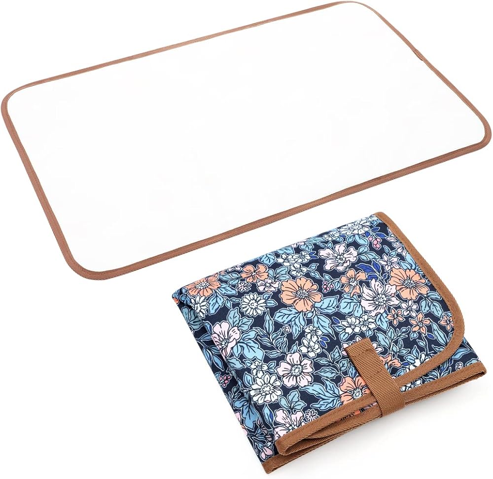 Lekebaby Foldable Baby Change Mat Portable Travel Changing Mat 70x40cm