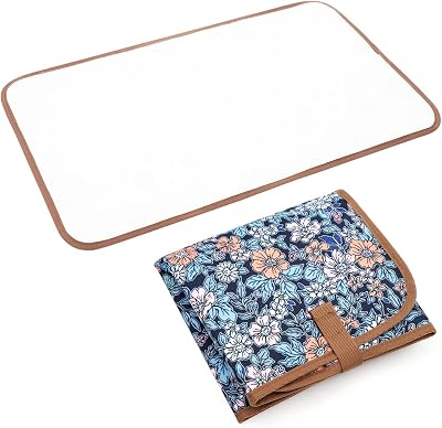 Lekebaby Foldable Baby Change Mat Portable Travel Changing Mat 70x40cm