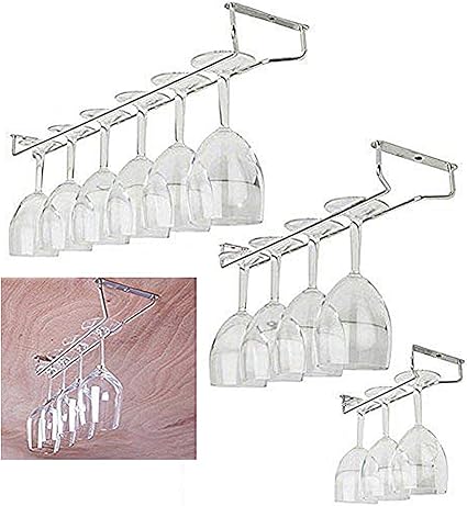 wyfdm Stemware Rack, dingdangbell Weinregal, Glashalter unter dem