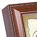 Cottage Garden Grandmas Hold Hands Little While Woodgrain Rope Trim Jewelry Music Box Plays Wonderful World