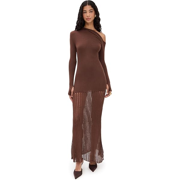BARDOT Women's Aliyah Long Maxi Dress, Dark Khaki, 2 at Amazon Women's  Clothing store