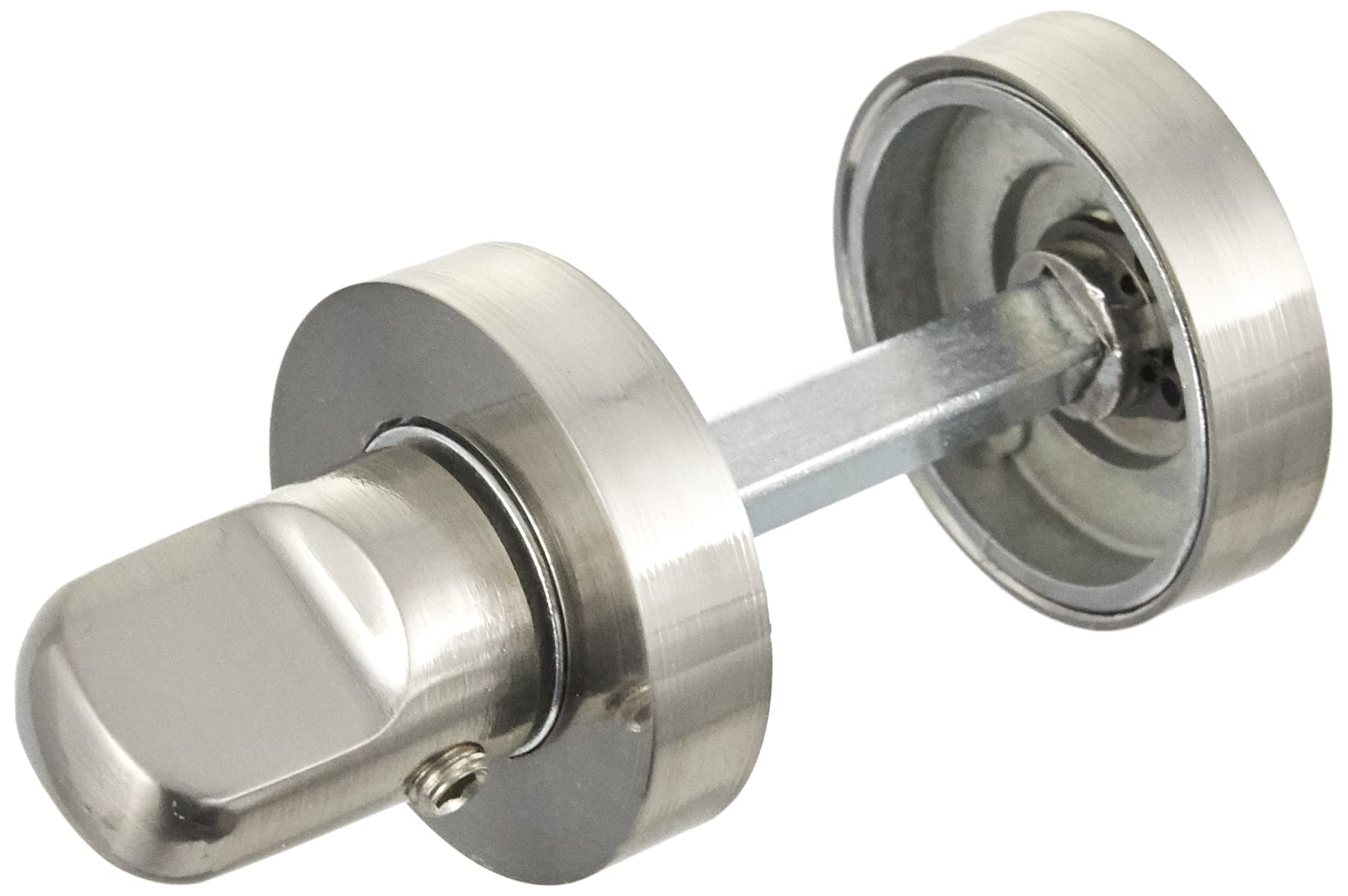 Jdel Rosette Lock Locking Lock - Satin Nickel Ø35 mm, 50 mm