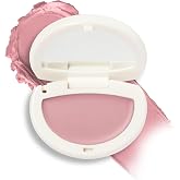hince HALF-MOON CHEEK Cream Blush for Cheeks &ndash; Dewy Glow, Hydrating &amp; Blendable Korean Beauty Face Blush, Lightweight Creamy Formula, Natural Soft Pink Finish (09 BUBBLE)