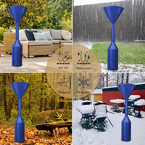 Patio Heater Cover Outdoor Propane Gas Outside Waterproof Heavy Duty Fabric Oxford With Zipper