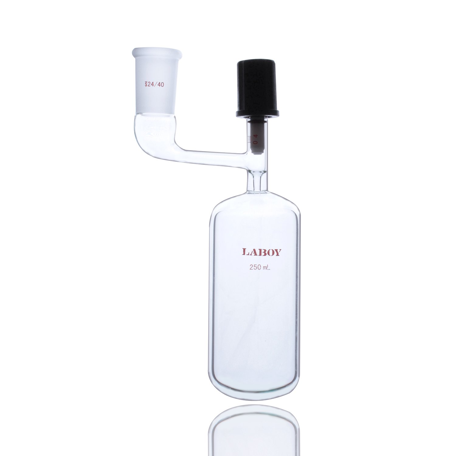with Flask Schlenk Tube Reaction/Storage mL 250 Glass HMF012307 Laboy 24/40 Joint Outer Reaction