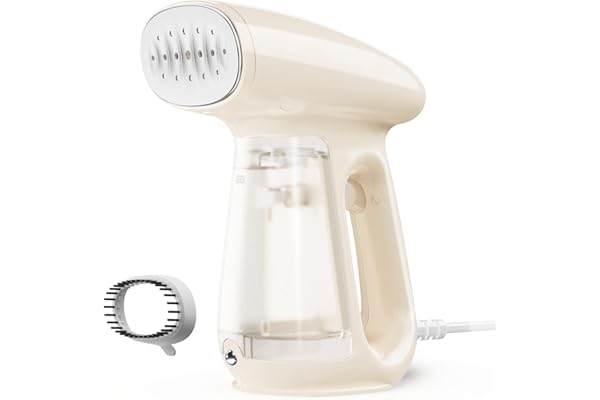 Bear Steamer for Clothes, 1300W Handheld Clothes Steamer,Garment Steamer with 230ml Tank,Fast Heat-up, Auto-Off, Steam Iron f