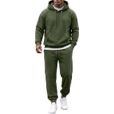 COOFANDY Men's 2 Piece Tracksuit Casual Sweatsuit Hoodie Sweatpant Outfit | 2 Piece Sweatsuit, Fleece Hooded Tracksuit, Hoodie &amp; Joggers Suit, Casual Sweatshirt &amp; Sweatpant Set Outfit, Fall Winter