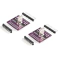 JESSINIE 2Pcs SC16IS752 I2C SPI to UART Serial Adapter Module, Dual Channel UART Conversion with Pins