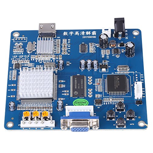Atomic Market VGA/RGB/CGA/EGA/YUV TO HDMI Video Output Converter Board HD Arcade Blue