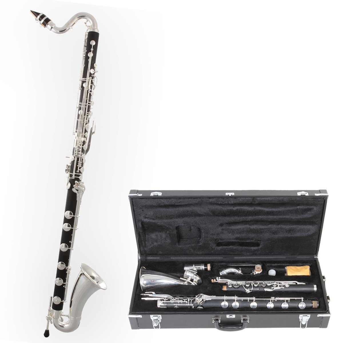Tuyama TKB-178 Bass Clarinet - Low C - Mouthpiece and Case included — image 1