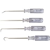 CRAFTSMAN Screwdriver Set, Pick &amp; Hook, Acetate Handle, 4 Piece (CMHT65048)