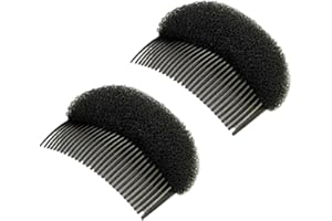 2PCS Bump It Up Volume Inserts Beehive Hair Styler, 29 Teeth Insert Tool Hair Comb Bouffant Padding Bun Maker, Multifunctiona