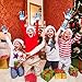 Yougai Gift for Kids Led Gloves Flashing Light Party Supplies Gloves Multicolor Led Glove for Christmas Costume Party Concert Birthday EDM Party Christmas for Boys Girls(1 Pair, White)