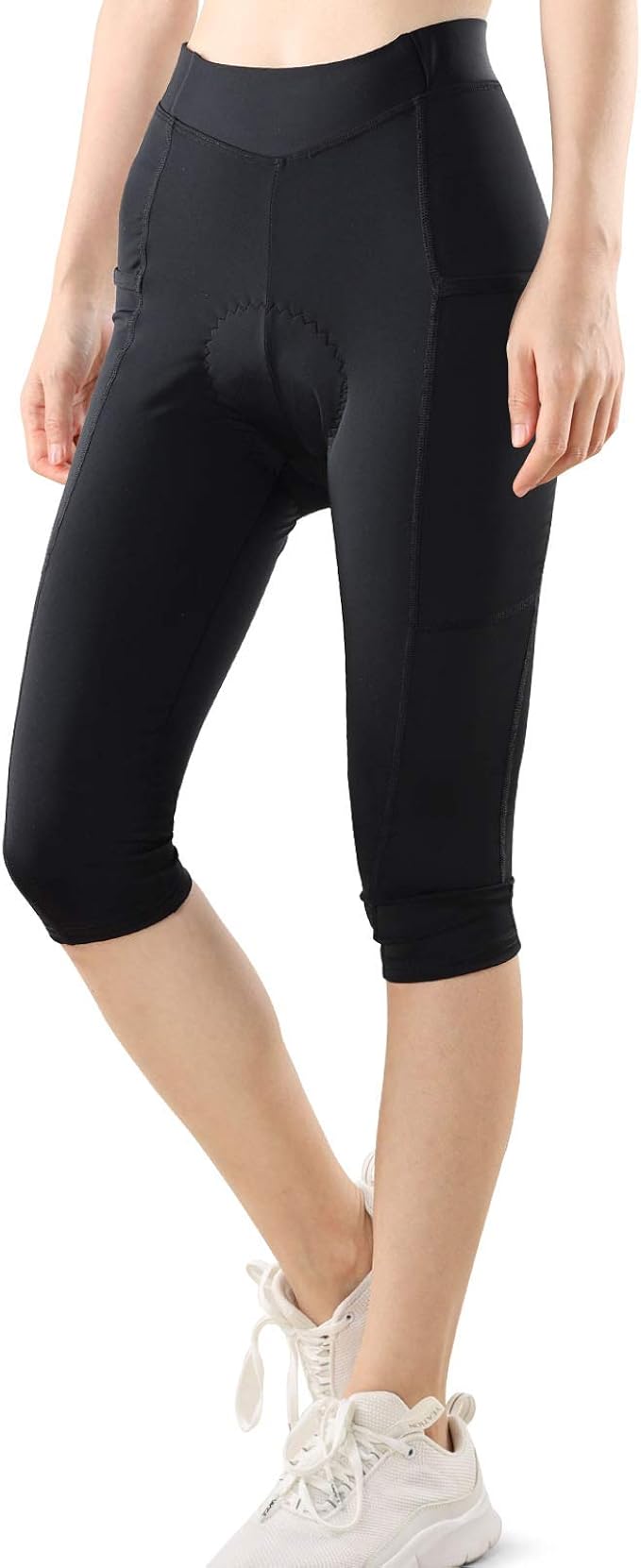 Women's Cycling Shorts 3/4 Cycling Pants HighElasticity Comfort Quick