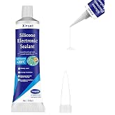 Electronic Silicone Adhesive Sealant, Conformal Coating for Electronics | Transparent, Insulating , Waterproof for Circuit Boards, Appliance Control Boards, LED Lamps, 100ml