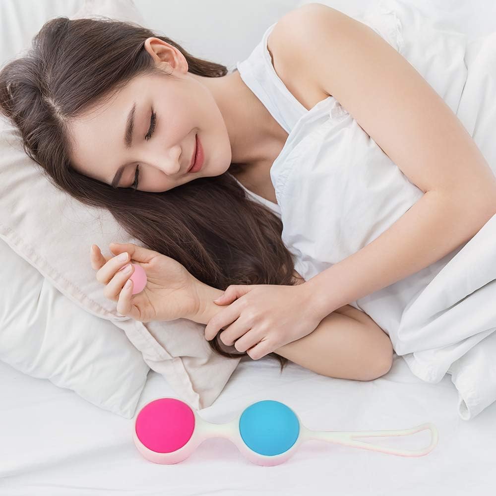 Vulcan Kegel Exercise Weights Balls- Doctor Recommended Silicone Kegel Balls for Women & Girls Bladder Control Tightening Pelvic Floor Exercises Beginners & Advanced (4 Pcs Set): Health & Personal Care
