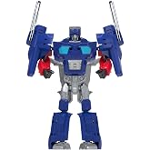 Transformers One 2 in 1 Optimus Prime (Orion Pax) 9.9 Inch Robot Action Figure, Converts to Mask, Interactive Toys for Boys and Girls Ages 6 and Up