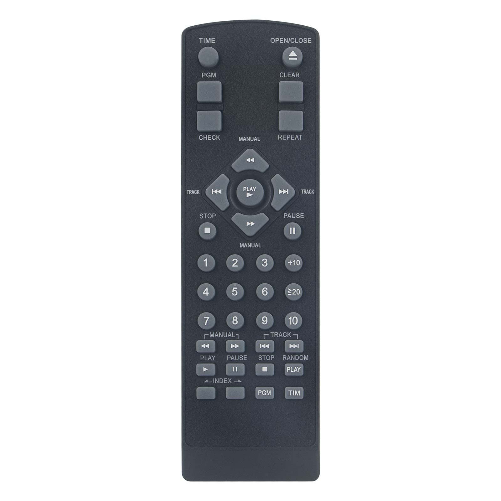 VINABTY CU-PD043 Remote Control Compatible with Pioneer CD Player PWW1056 PD8070 P6050 PD2000 PD-10 PD-7300 PD-7303 PD-7300S PD7300 PD7303 PD7300S PD-HS7 PD9700 PD3000 PD-202