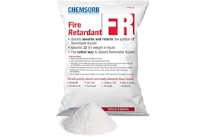 Chemsorb-SP40FR CHEMSORB - Flammable Liquid Retardant Absorbent, 5 Gallon Bag, (2) Pack